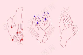 美甲手部系列