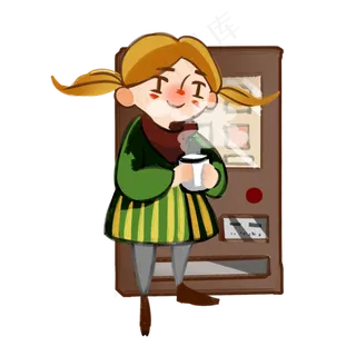 立冬热咖啡妞妞