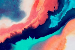 彩色丙烯酸泼墨背景