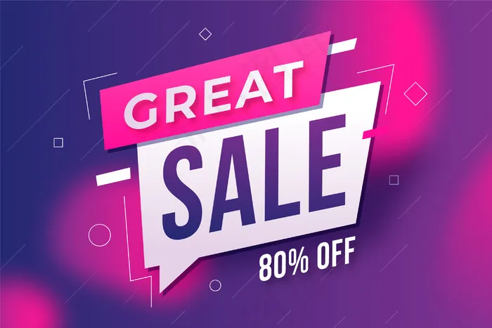 抽象多彩的销售背景eps,ai矢量模版下载