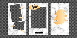 Instagram故事模板集