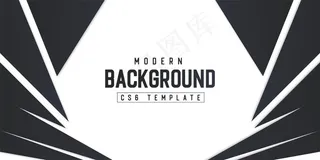 具有抽象形状的现代背景模板