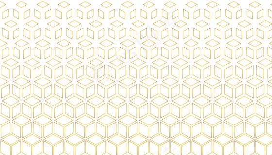 金六边形图案