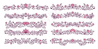 装饰花式分隔器粉色套装