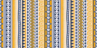 部落民族图案无缝条纹符号