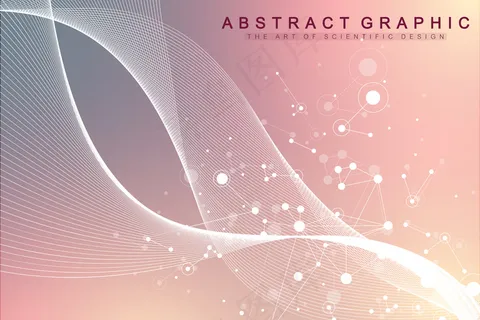 大基因组数据可视化。 dna 螺旋、dna 链、dna 测试。分子或原子,神经元。科学或医学背景的抽象结构,横幅banner。 大基因组数据可视化。 dna 螺旋、dna 链、dna 测试。分子或原子,神经元。科学或医学背景的抽象结构,横幅banner。
