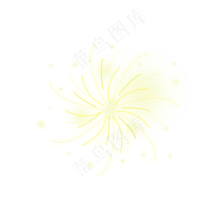 国潮国庆烟花(2000X2000(DPI:72))psd模版下载