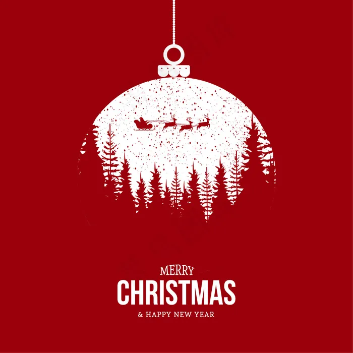 现代设计的现代圣诞快乐背景eps,ai矢量模版下载