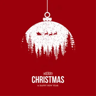 现代设计的现代圣诞快乐背景