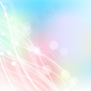 淡色背景，白色线条和斑点