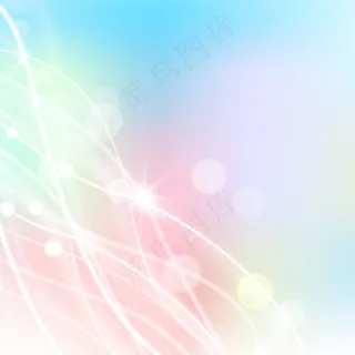 淡色背景，白色线条和斑点