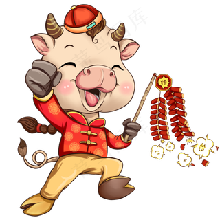 2021牛年辛丑牛娃贺新春