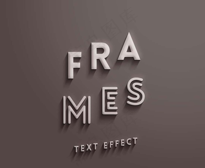 logo样机标志样机智能贴图