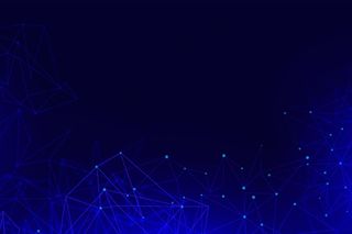 带点的渐变网络连接背景