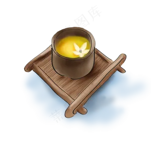 白露手绘古风功夫茶