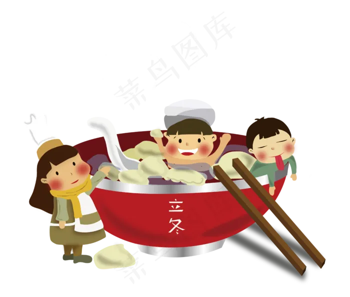 立冬冬季吃饺子 (2886X3000(DPI:72))