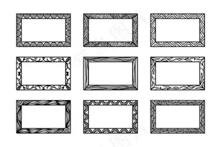 优雅的装饰框架包