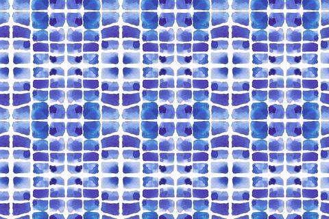 水彩shibori图案织物