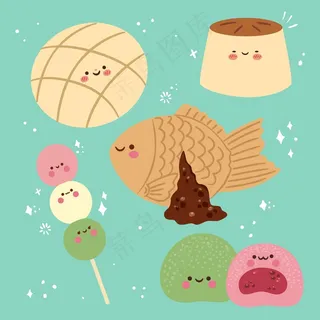 kawaii日本甜点系列