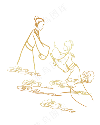 七夕节牛郎织女