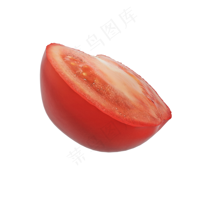 仿真柿子果肉png图