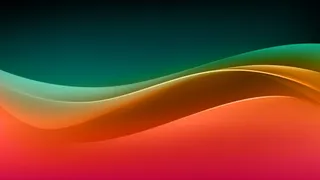 抽象彩色波浪背景