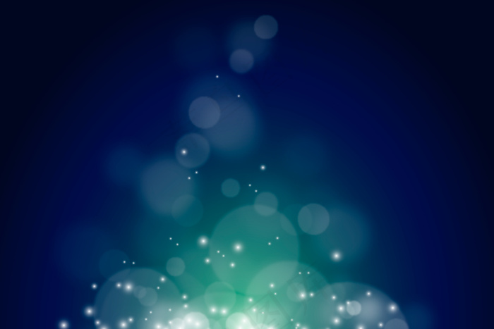 带闪光的绿色背景