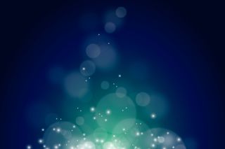 带闪光的绿色背景