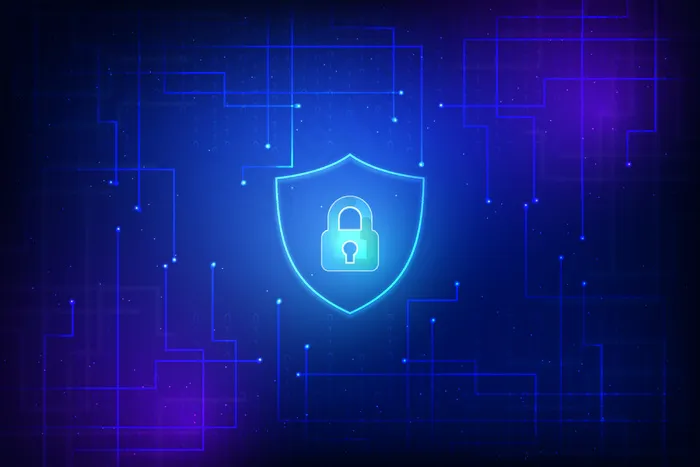 抽象安全技术壁纸eps,ai矢量模版下载