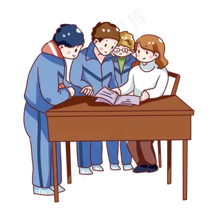 手绘卡通教师节教师辅导作业