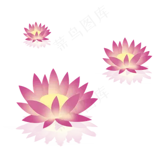 中元节鬼节莲花灯矢量