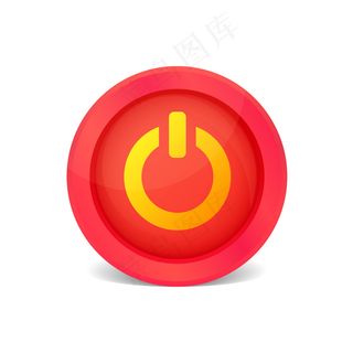 红色打开/关闭按钮