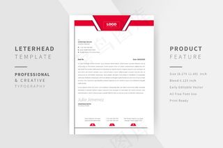 粉红色现代信头