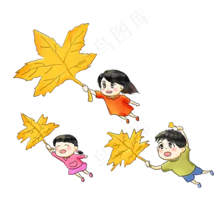 二十四节气之秋分卡通手绘Q版收