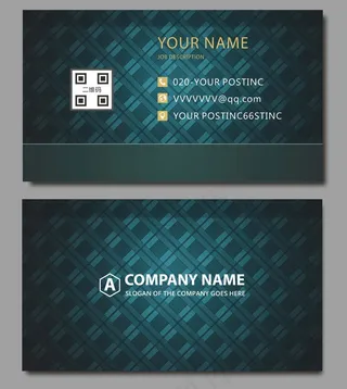 时尚大气创意名片设计