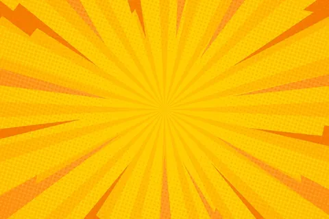 平面设计中的漫画风格背景