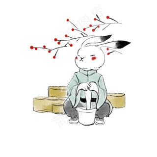 捣药玉兔 捣药玉兔