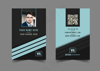 一般商业身份证模板