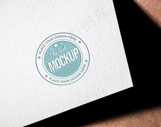 粗纸名片模型样机