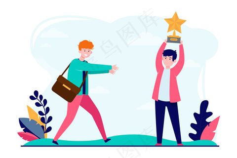 有明星奖的年轻人