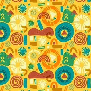 多彩的胡里节图案印度文化