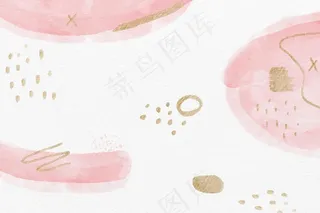 金箔水彩画背景