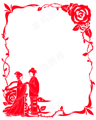 牛郎织女边框