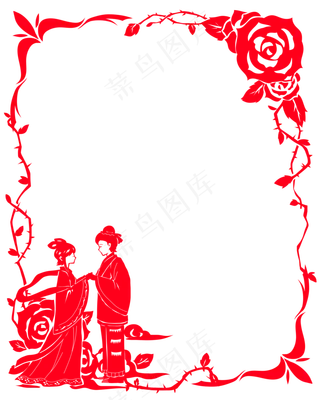 牛郎织女边框