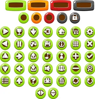 绿色休闲纽扣 绿色休闲纽扣