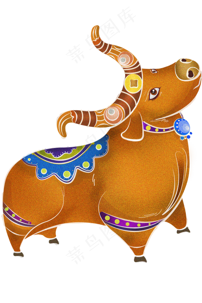 2021牛年通牛贺岁吉祥物