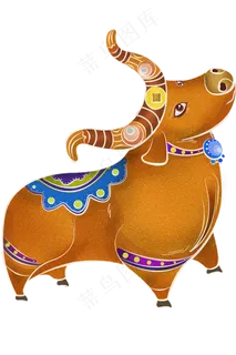 2021牛年通牛贺岁吉祥物