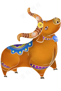 2021牛年通牛贺岁吉祥物 2021牛年通牛贺岁吉祥物