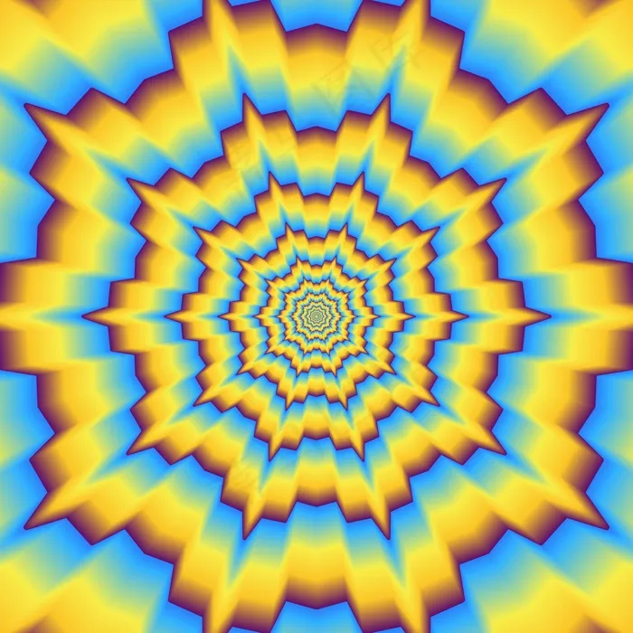 迷幻光学背景eps,ai矢量模版下载