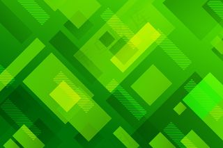 不同绿色形状的抽象背景